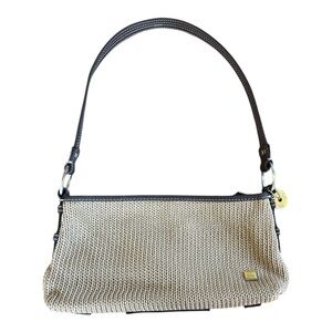 The SAK Woven Tan Shoulder Bag